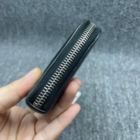 YSL Yves Saint Laurent Zippy Black Wallet lux340-100125 - Picture 4 of 14